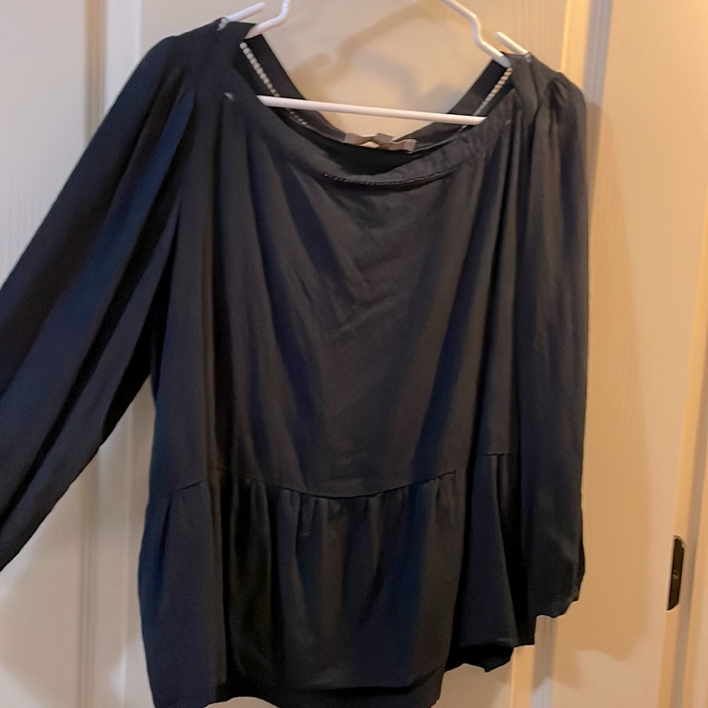 Loft Peplum Blouse - Sz L